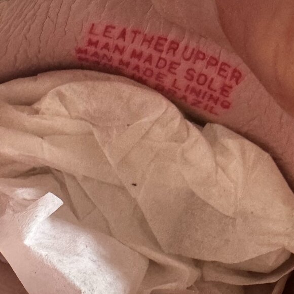 Gianni Bini Pink Leather Tassel Flats 8M - Picture 8 of 8